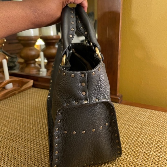 Vintage Celine Soft Leather stud gorgeous tot handled bag - Picture 5 of 16